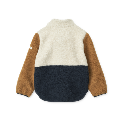 <tc>Liewood</tc> Chaqueta Nolan Pile Classic azul marino con estampado multicolor