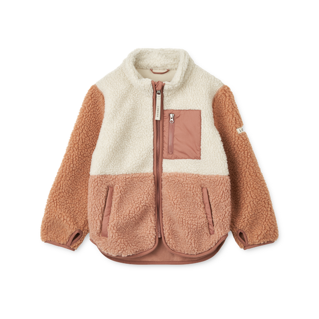 <tc>Liewood</tc> Chaqueta Nolan Pile Tuscany rosa multicolor