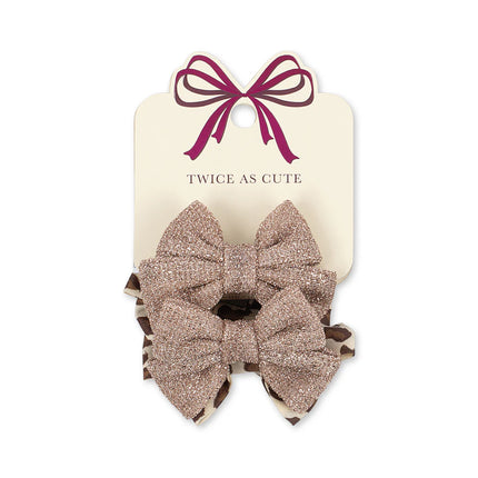 <tc>Konges Sløjd</tc> Gomas para el pelo Leo/Rose, 4 unidades