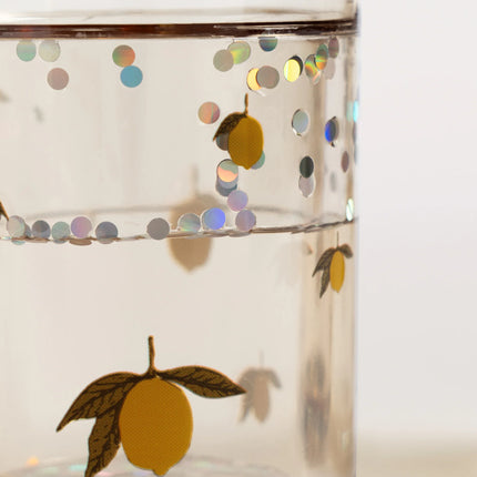 Vasito «Glitter Lemon» de Konges Sløjd