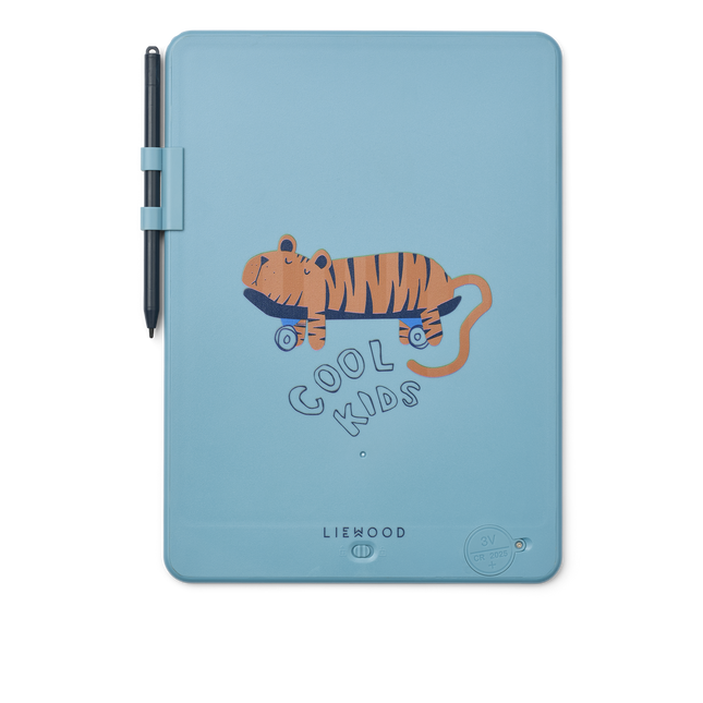 <tc>Liewood</tc> Tableta gráfica Tiger/Azul playa, 25,4 cm