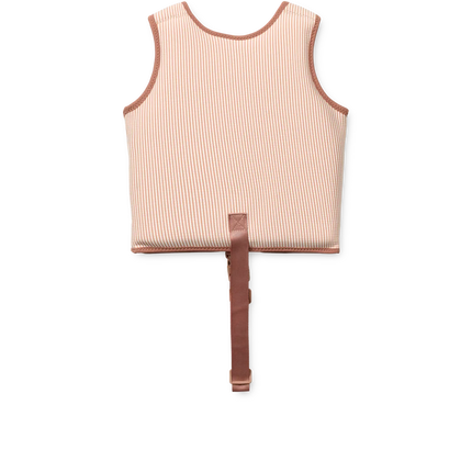 Liewood Chaleco salvavidas Dove Pale Tuscany / Crème De La Crème Stripe / Peach