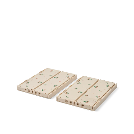 Liewood Caja de almacenamiento Weston Peach / Sea Shell Box M, 2 unidades