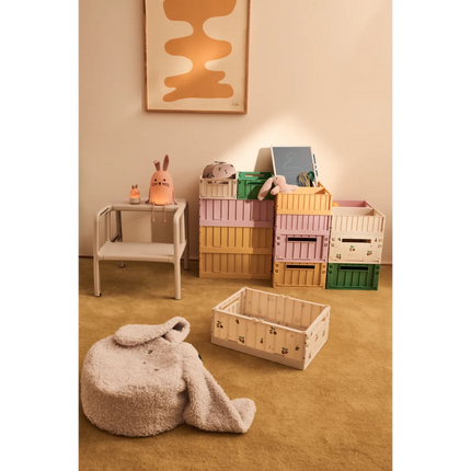 Liewood Caja de almacenamiento Weston Peach / Sea Shell Box M, 2 unidades
