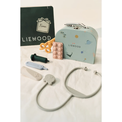 Liewood Maletín de juguetes Leif: set de médico