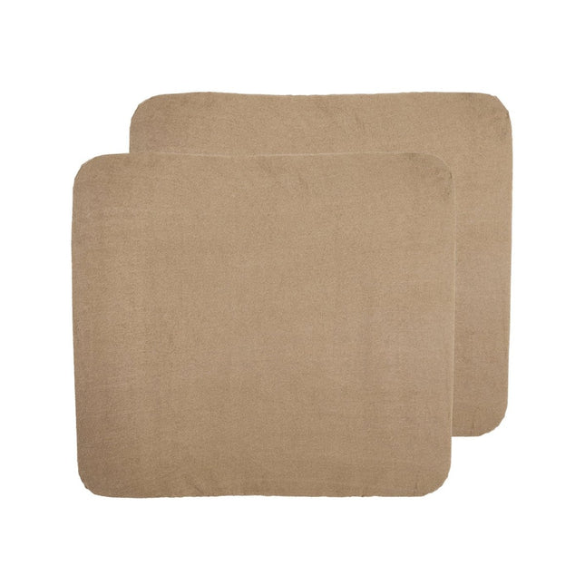 Meyco Aankleedkussenhoes Taupe 85X75Cm 2St koop je bij Babywinkel