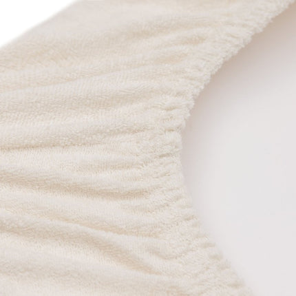 Aankleedkussenhoes Badstof 50x70cm - Oatmeal/Sand - 2 Stuks - Babywinkel - 8717329404045