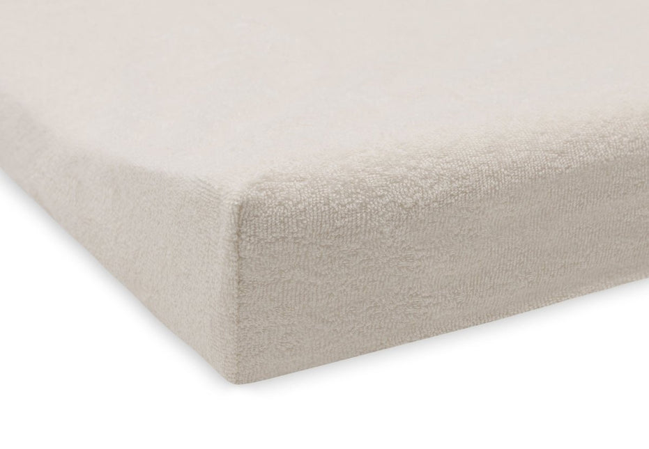 Aankleedkussenhoes Badstof 50x70cm - Oatmeal/Sand - 2 Stuks - Babywinkel - 8717329404045