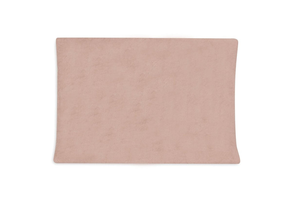 Aankleedkussenhoes Badstof 50x70cm - Wild Rose/Ivory - 2 Stuks - Babywinkel - 8717329399587