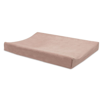 Aankleedkussenhoes Badstof 50x70cm - Wild Rose/Ivory - 2 Stuks - Babywinkel - 8717329399587