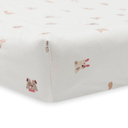 Aankleedkussenhoes Jersey 50x70cm - Animal Friends - Babywinkel - 8717329399471