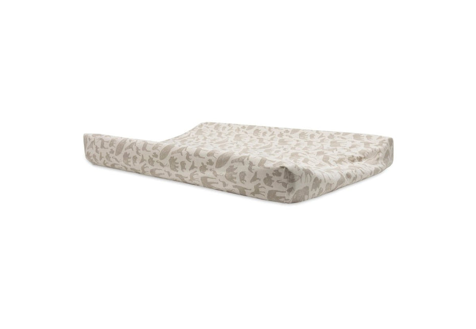 Jollein Aankleedkussenhoes Animals Nougat 50X70Cm koop je bij Babywinkel