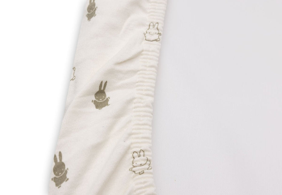 Jollein Aankleedkussenhoes Happy Miffy Olive Green 50X70Cm koop je bij Babywinkel