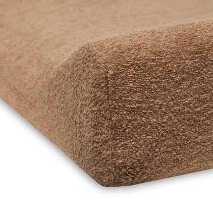 Aankleedkussenhoes Set 2 - Pack – Zachte Badstof Caramel koop je bij Babywinkel