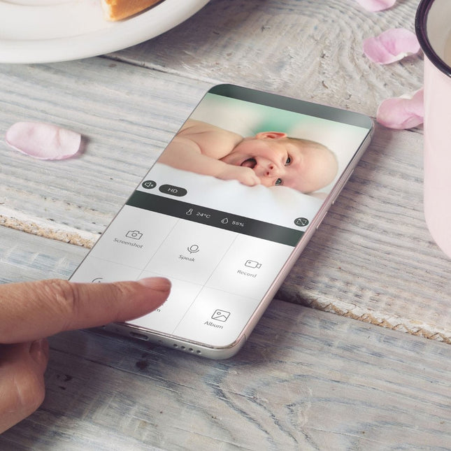 SMARTBABY5BK - Cámara Wifi - Vigilabebés