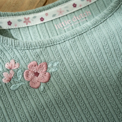 Camiseta manga larga Verde Jardín
