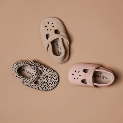 Baby Dutch Baby Schoentjes Juna Roze Suede - Baby Dutch - Babywinkel - 8719558443734
