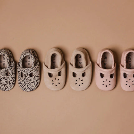 Baby Dutch Baby Schoentjes Juna Roze Suede - Baby Dutch - Babywinkel - 8719558443734