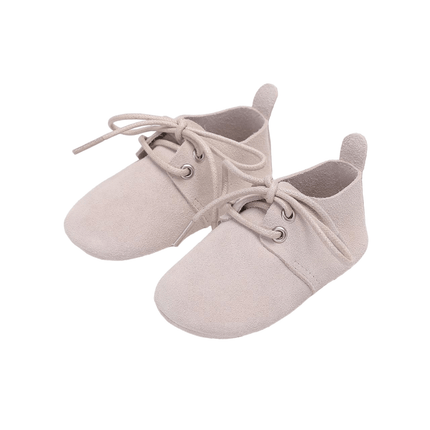 Baby Dutch Baby Schoentjes Nova Ecru Suede - Baby Dutch - Babywinkel - 8719558443413
