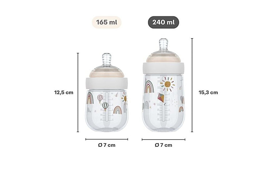 Babyfles Mepal Mio 240 ml - Little Goose - Babywinkel - 8720294049227