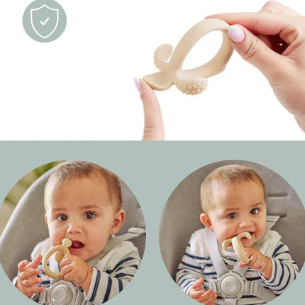 Babymoov Bijtlepel Beige 4m+ koop je bij Babywinkel