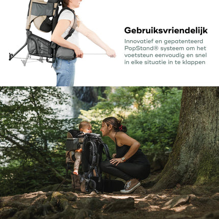 Babymoov Draagzak Moov & Hike Met Rugdrager en regenhoes koop je bij Babywinkel