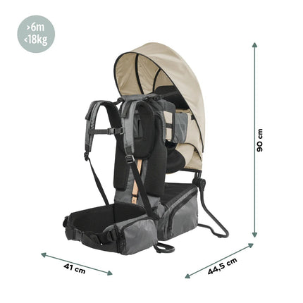 Babymoov Draagzak Moov & Hike Met Rugdrager en regenhoes koop je bij Babywinkel