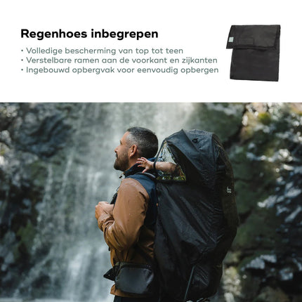 Babymoov Draagzak Moov & Hike Met Rugdrager en regenhoes koop je bij Babywinkel