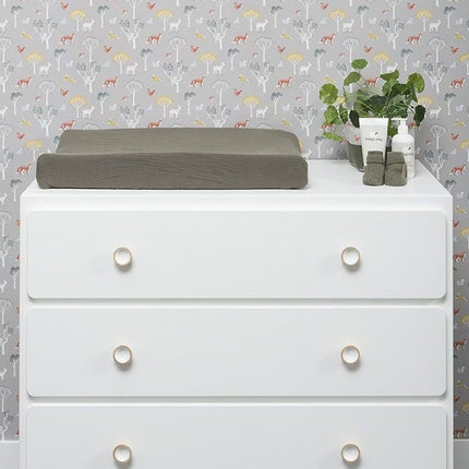 Baby's Only Aankleedkussenhoes Breeze Khaki 45x70cm - Baby's Only - Babywinkel - 8720088330807
