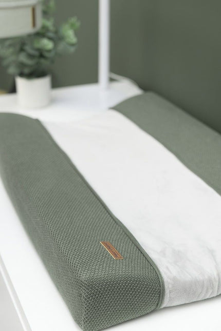Baby's Only Aankleedkussenhoes Classic Stonegreen 45x70cm koop je bij Babywinkel