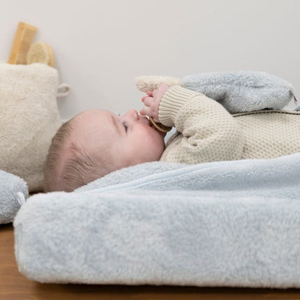Baby's Only Aankleedkussenhoes Cozy Misty Blue 45X70cm - Baby's Only - Babywinkel - 8720791352349