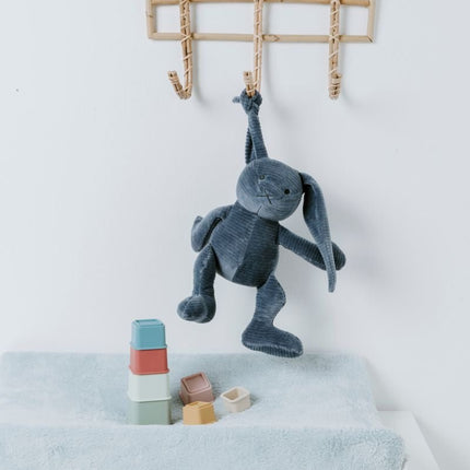 Baby's Only Aankleedkussenhoes Cozy Misty Blue 45X70cm - Baby's Only - Babywinkel - 8720791352349