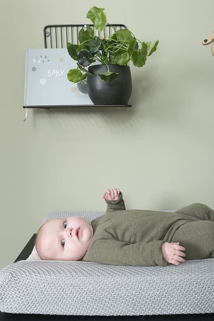 Baby's Only Aankleedkussenhoes Flavor Grijs koop je bij Babywinkel