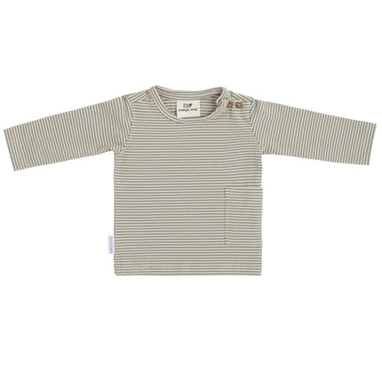 Baby's Only Baby Shirt Stripe Urban Green - Baby's Only - Babywinkel - 8720791356798