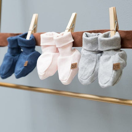 Baby's Only Babyslofjes Melange Classic Roze - Baby's Only - Babywinkel - 8719497046171
