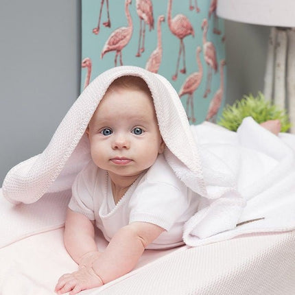 Baby's Only Badcape Baby Classic Zilver/Grijs 75x85cm - Baby's Only - Babywinkel - 8719497042722