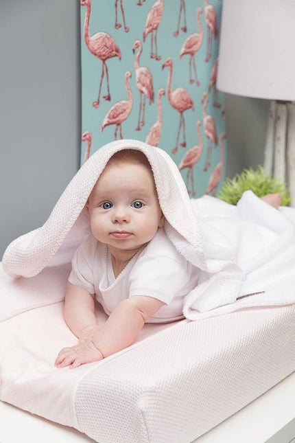 Baby's Only Badcape Baby Classic Zilver/Grijs 75x85cm koop je bij Babywinkel
