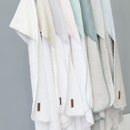 Baby's Only Badcape Baby Classic Zilver/Grijs 75x85cm - Baby's Only - Babywinkel - 8719497042722