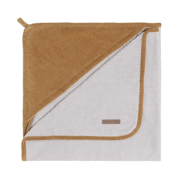 Baby's Only Badcape Baby Sense Caramel 75x85cm koop je bij Babywinkel