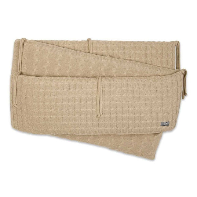 Baby's Only Bedomrander Cable Beige 330x20cm koop je bij Babywinkel