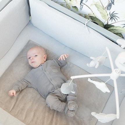 Baby's Only Boxkleed Classic Poederblauw 80x100cm - Baby's Only - Babywinkel - 8719075025345