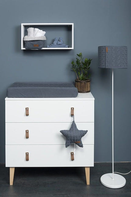 Baby's Only Commodemandje Cable Granit - Baby's Only - Babywinkel - 8720088335598