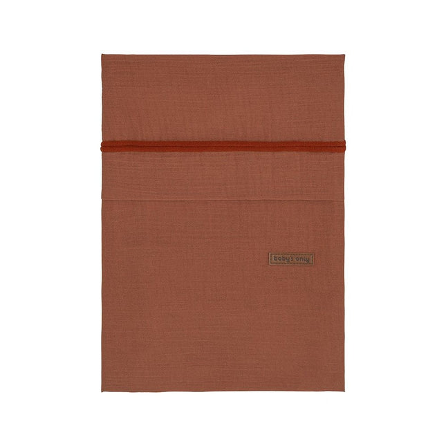 Baby's Only Dekbedovertrek Breeze Roest 100x135cm koop je bij Babywinkel