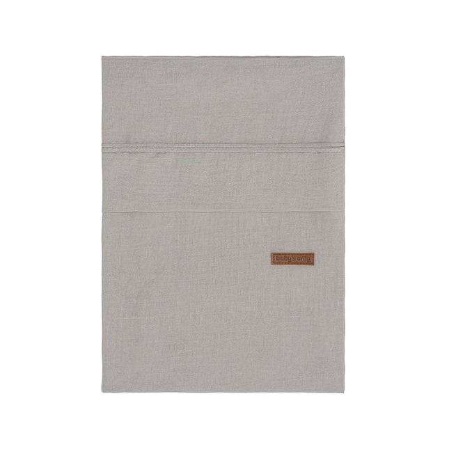 Baby's Only Dekbedovertrek Breeze Urban Taupe 100x135cm koop je bij Babywinkel