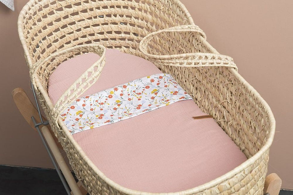 Baby's Only Hoeslaken Breeze Oud Roze 60x120cm koop je bij Babywinkel