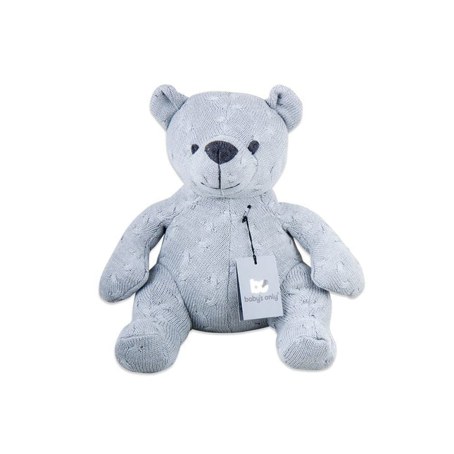 Baby's Only Knuffel Beer Cable Grijs 35cm koop je bij Babywinkel