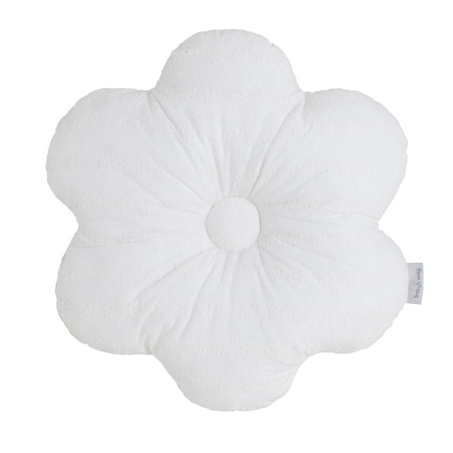 Baby's Only Kussen Bloem Calm Wit - Baby's Only - Babywinkel - 8720791359423