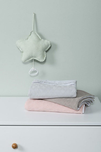 Baby's Only Ledikantdeken Chenille Reef Dusty Grey koop je bij Babywinkel