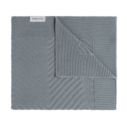 Baby's Only Ledikantdeken Grace Nordic Blue 100x135cm - Baby's Only - Babywinkel - 8720791354480