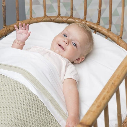 Baby's Only Ledikantdeken Soft Flavor Stonegreen - Baby's Only - Babywinkel - 8720088332191